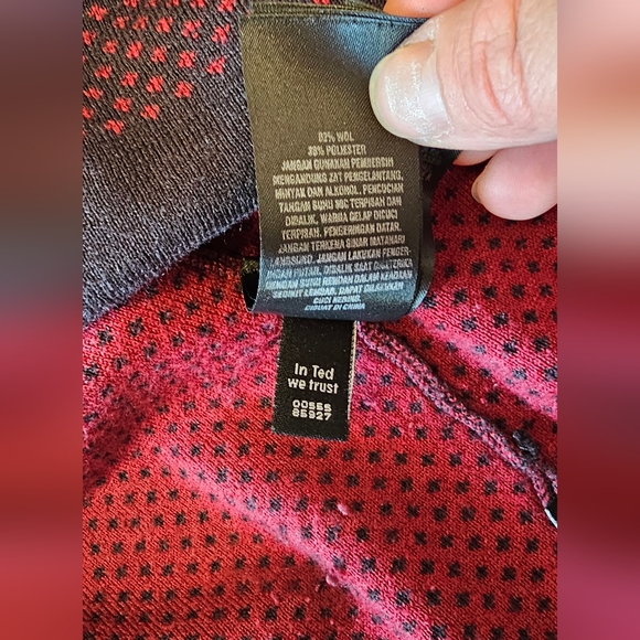 Ted  Baker Man's Sweater ,Sz.5   V-BL - Picture 7 of 9